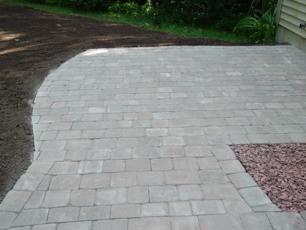 Walkway Granite Steps And Patio Nottingham Nh Labrie Property Maintenance And Landscaping 6237