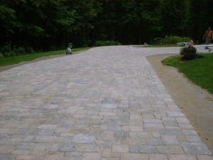 Brick Driveway and Walkway in Hampstead, NH