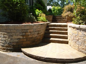 AFTER - Retaining Wall and Walkway Repair in Londonderry, NH