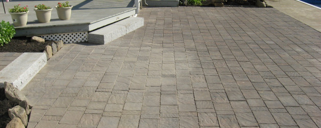 Brick Patio and Granite Steps in Salem, NH